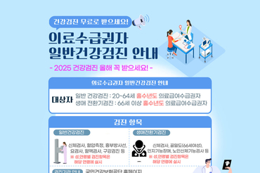 의료급여수급권자 대상 ‘건강검진 수검자 건강꾸러미 증정’ 이벤트 펼쳐