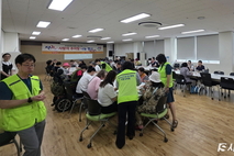 한공협 시흥시지회, 폭염 속 장애인 위해 ‘추어탕 나눔’ 봉사