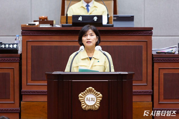 안선희 시의원. 자료제공:시흥시의회