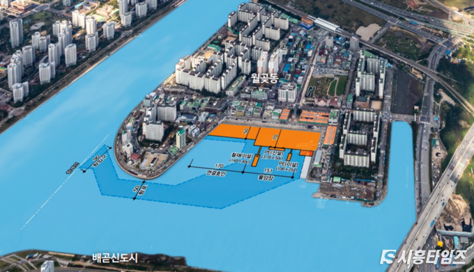 월곶항 국가어항 개발사업. 자료제공: 시흥시