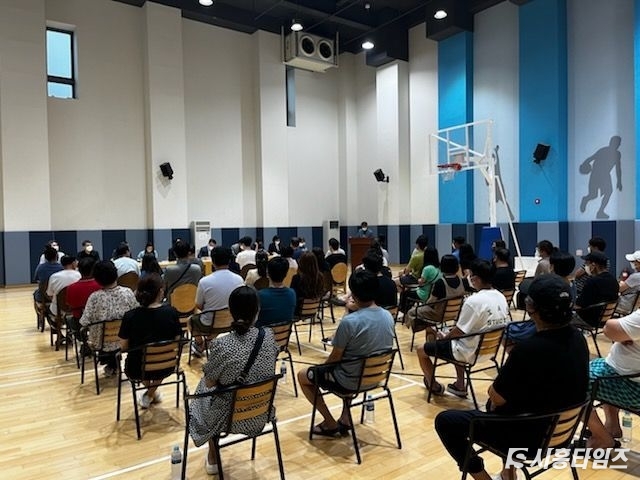 주민 간담회 모습. 자료제공: 더불어민주당 시흥을 지역위원회