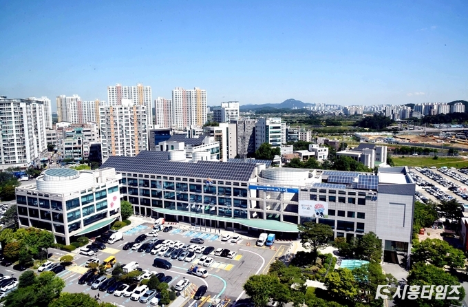시흥시청 전경
